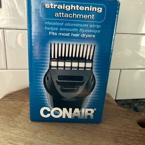 Conair Black Straightening Attachment for Hair Dryers